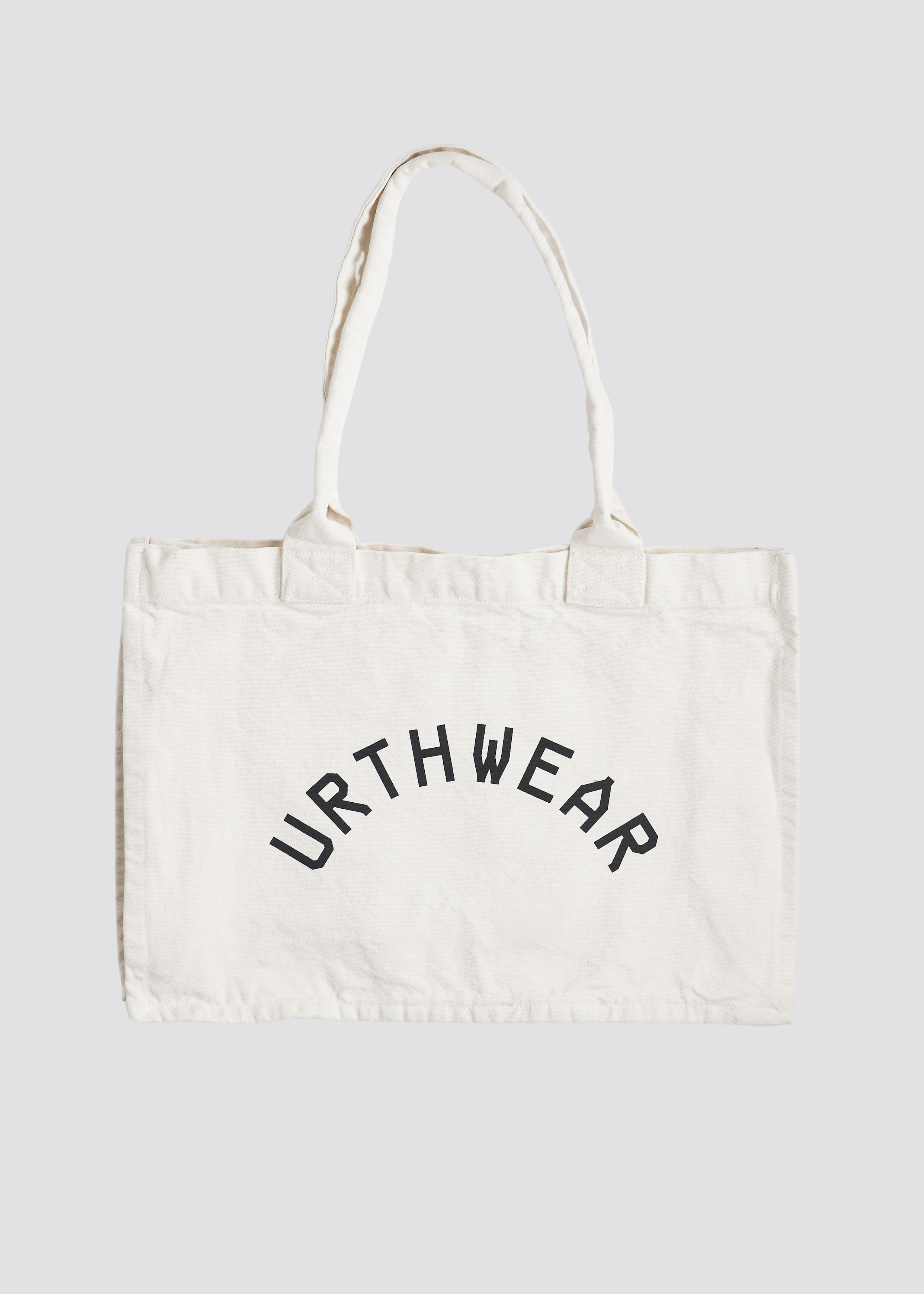 All-Day Tote Bag Arch Logo, Oat White