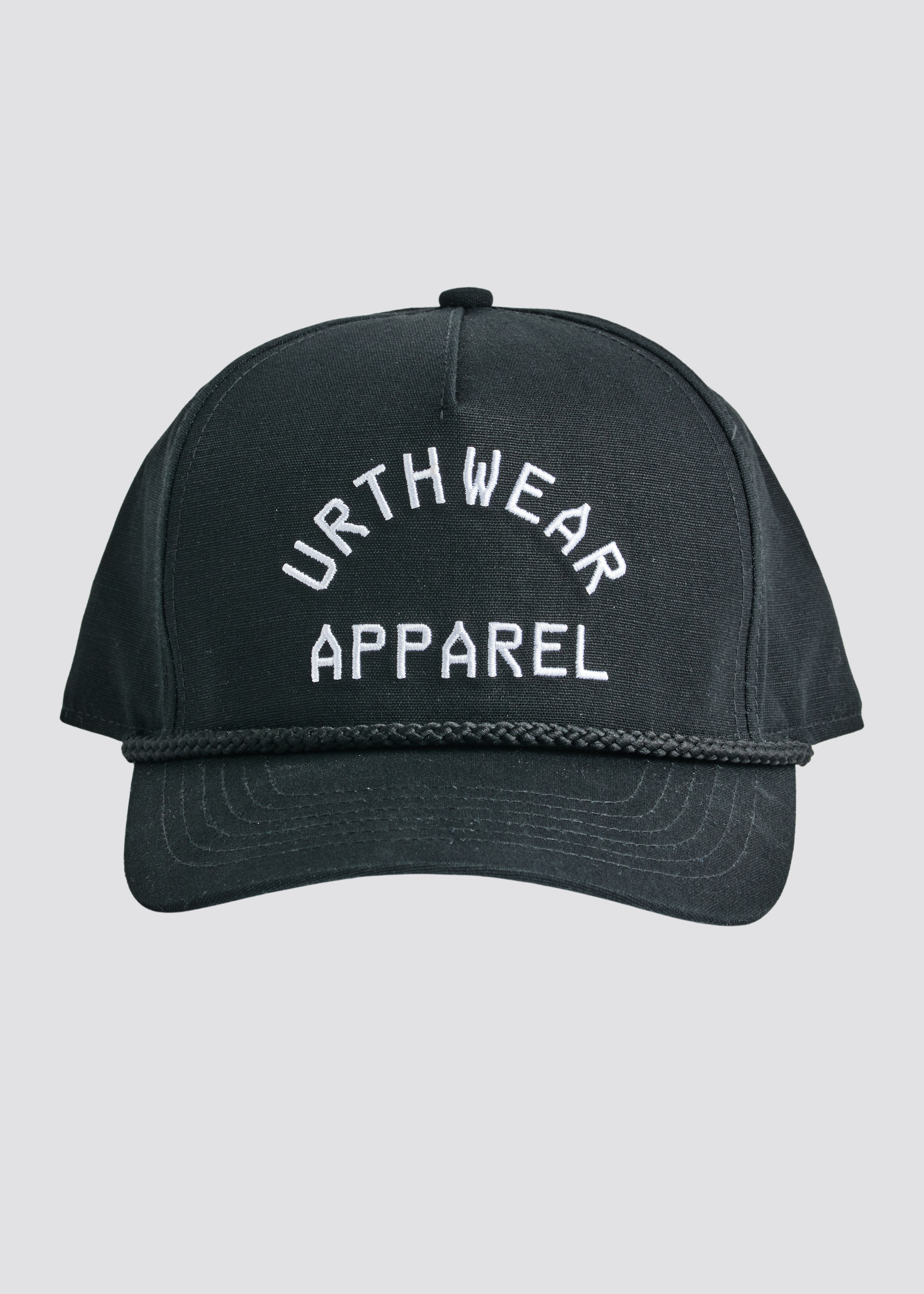 Roped Aviator Cap, Stealth Black