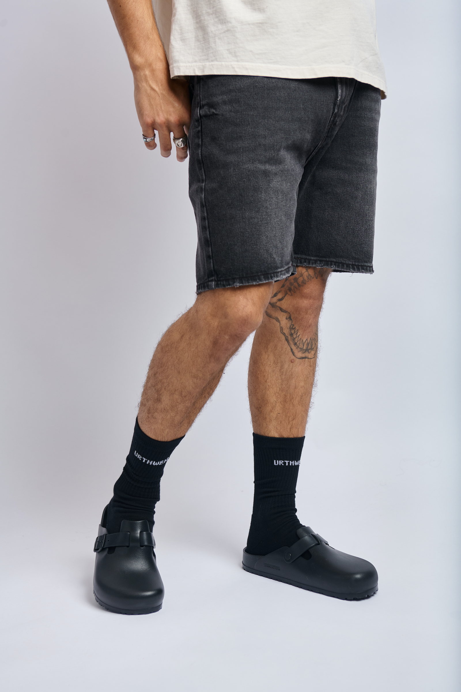 Street Crew Socks, Black