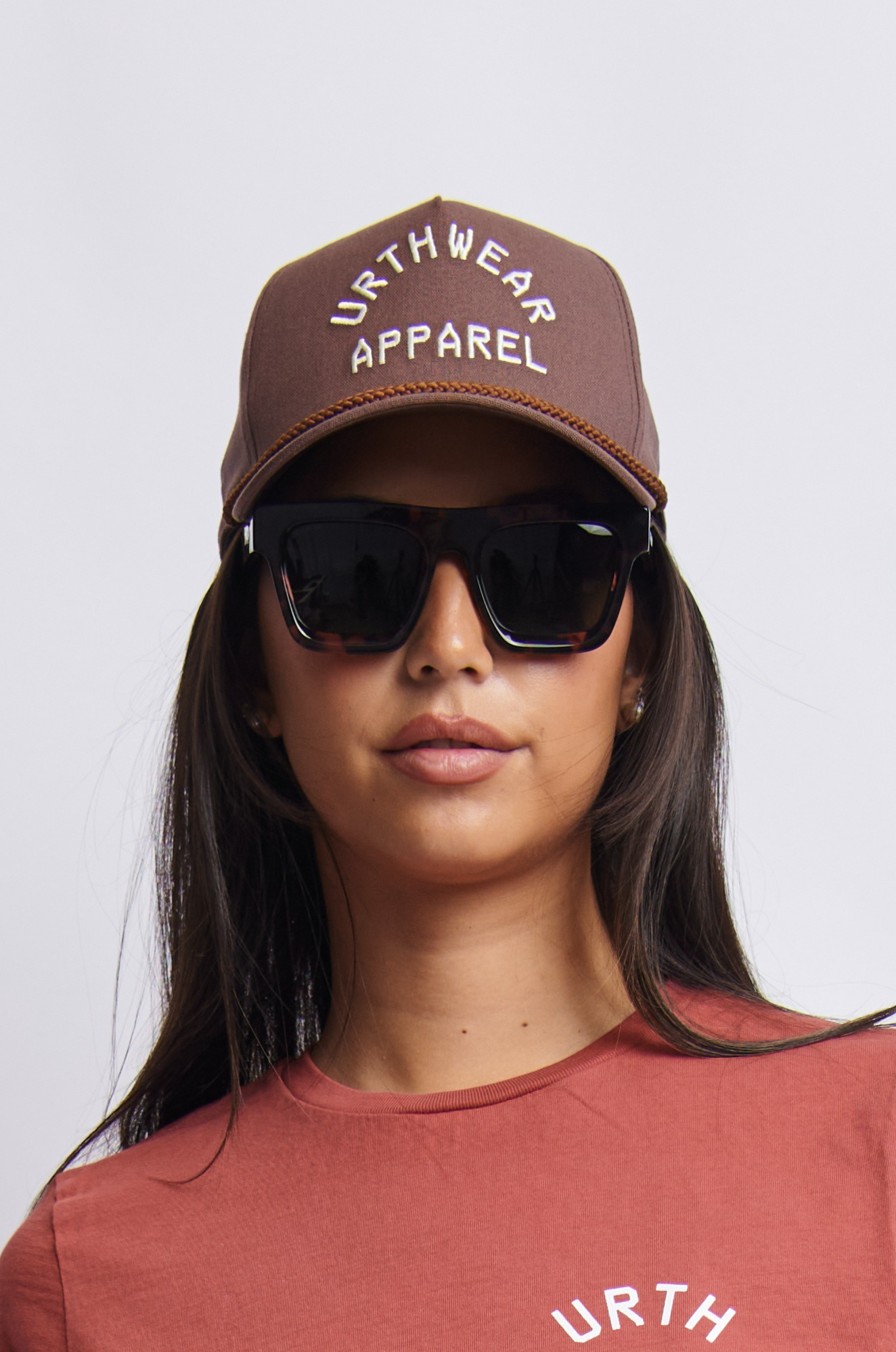 Roped Aviator Cap, Tobacco Brown